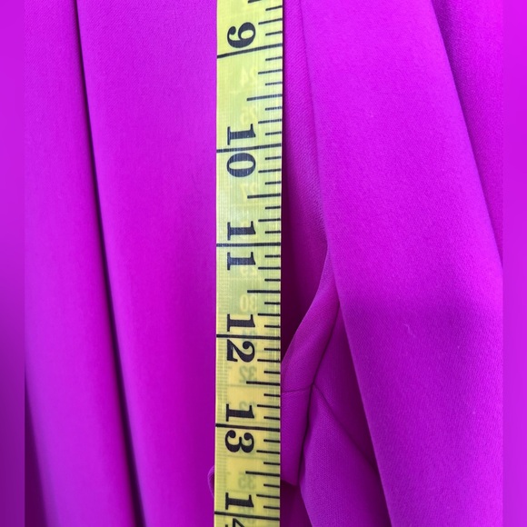 Rachel Rachel Roy, Size: 2, Purple/Pink in Colour, Faux Front Wrap. - Picture 12 of 14